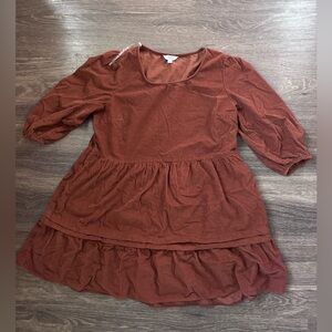 Time and Tru Peasant Dress